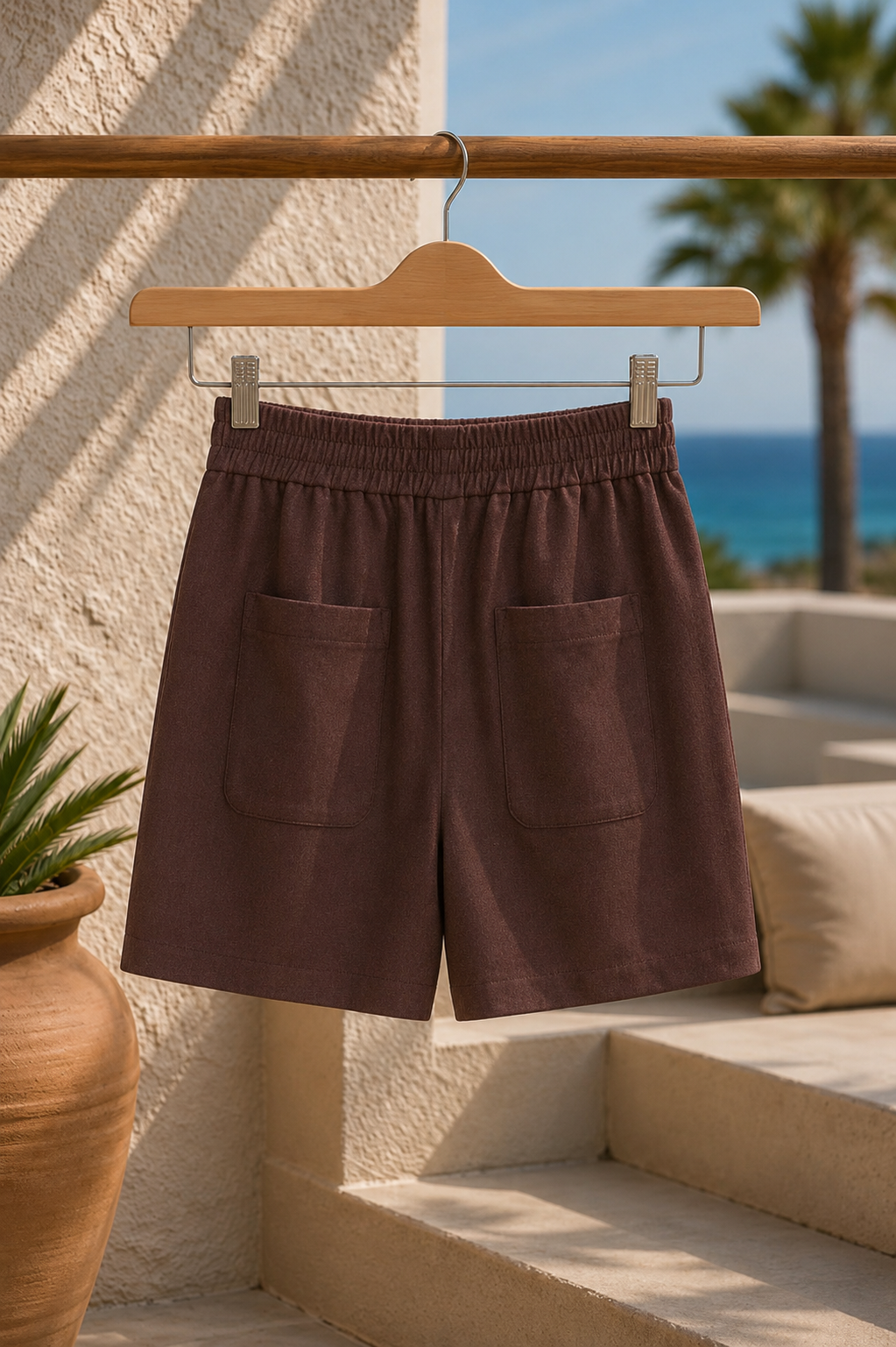 CONJUNTO ELEGANCE SIENA - CHALECO Y SHORT